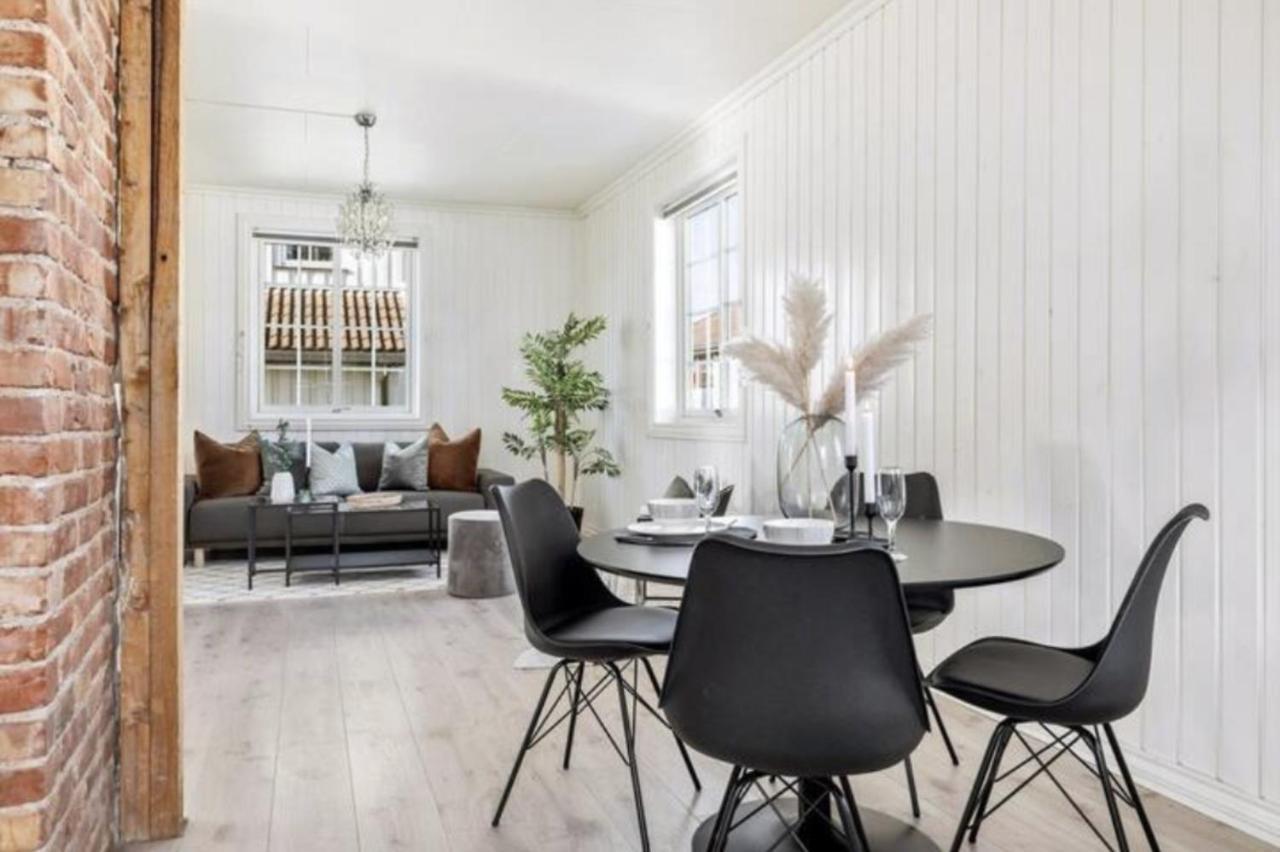 Lys Og Sentral Leilighet Med Terrasse Og Hage Apartman Lillehammer Kültér fotó